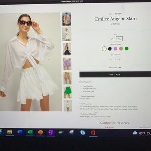 Stores Emilee Angelic Skort - Size M/L